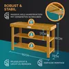 CASARIA® Scarpiera con Seduta in Legno Capacità 160 kg Anteprima dell’immagine prodotto 5