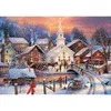 TREFL Puzzle di Natale bianco 1000 pezzi Anteprima dell’immagine prodotto 4
