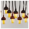 LED světelný řetěz – 10x párty žárovky, 4,5 m, venkovní i vnitřní, vintage Náhľad obrázku produktu
