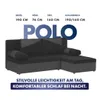 KomfortWelt24 Ecksofa mit Schlaffunktion und praktischem Produktbild-Vorschau 6