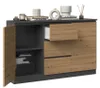 Topeshop 2D3S ANT/ART KPL, Anthrazit, Eiche, 3 Produktbild-Vorschau 9