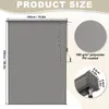 LZQ Senkrechtmarkise 180×250 cm mit Handkurbel – Sicht-, Produktbild-Vorschau 7