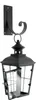 Wandlaterne Chateau Glas & Metall schwarz – Produktbild-Vorschau 4