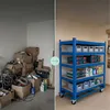 Carrello a più ripiani Relaxdays, 5 ripiani, rotelle e Anteprima dell’immagine prodotto 3