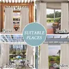 Wasserdichte Outdoor-Leinen-Vorhänge für Terrasse mit Produktbild-Vorschau 2