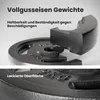 Hop-Sport Gusseisen Kurzhanteln Set - Kurzhantel Set 30kg Produktbild-Vorschau 5