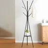 Kleiderständer 9 Haken 172 cm Metall Kleiderstange Produktbild-Vorschau 4