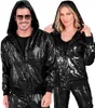 Bomberjacke mit Kapuze schwarz S/M Produktbild-Vorschau 3