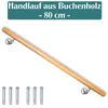 Buche Holz Handlauf Treppengeländer Geländer für Treppe Produktbild-Vorschau 1