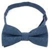 DonDon Herren Fliege 12 x 6 cm Baumwolle gebunden und Produktbild-Vorschau 3