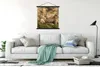 MuchoWow® Textilposter Leopard - Wald - Tier 90x90 cm mit Produktbild-Vorschau 3