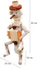 Drevená figúrka do záhrady z brezy, harmonikár, 55 cm, Náhľad obrázku produktu 5