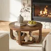 LITTLE TREE runder Couchtisch, 80 cm, mit 2 Ablageflächen, Produktbild-Vorschau 1