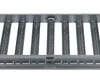 A close-up, straight-on view of a metal grate or drain cover. Produktbild-Vorschau