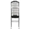 Volière Cage pour oiseaux avec 4 roulettes et support Cage Voir les images du produit 6