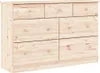 vidaXL Kommode ALTA 112x35x73 cm Massivholz Kiefer Produktbild-Vorschau 1
