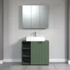 trendteam Bad Spiegelschrank Pure Bliss Grün Melamin B/H/T Produktbild-Vorschau 5