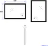 EMKE LED Badspiegel mit Kaltweiß Beleuchtung 60x40cm, Produktbild-Vorschau 8
