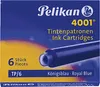 Pelikan Tintenpatrone 4001 TP/6  Königsblau 2x 6Stück Náhled obrázku produktu 2