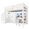 Merax Etagenbett Hochbett 90x200 cm, Kinderbett mit Produktbild-Vorschau 6