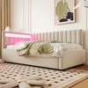 MODFU Polsterbett,Schlafsofa Daybett 90x200cm,Ohne Produktbild-Vorschau 4