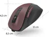 Hama Optische 6-Tasten-Funkmaus MW-500 Recharge, Rot Produktbild-Vorschau 5