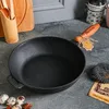 MAYSTERNYA Bratpfanne aus Gusseisen – ø 26 x 6 cm – Produktbild-Vorschau 2