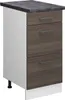 Küchenunterschrank Vicco R-Line Edelgrau 40 cm mit Produktbild-Vorschau 1