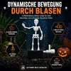 Halloween Skelett Deko 21cm, 3D gedruckte tanzende Skelett Produktbild-Vorschau 8
