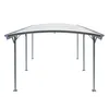 Westmann Aluminium Toit arrondi Carport Bergen Anthracite Voir les images du produit 2