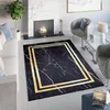 Tapiso Teppich TOSCANA Modern Schwarz Gold Wohnzimmer  80 x Produktbild-Vorschau 1