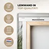 MuchoWow® - Leinwandbilder - Dünen am Wattenmeer, Wandbild, Produktbild-Vorschau 3