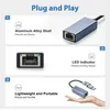 USB C auf Ethernet Adapter, 1000Mbps USB C LAN Adapter USB Produktbild-Vorschau 8