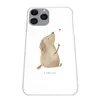 Mr. & Mrs. Panda Iphone 11 Pro Handyhülle Hund Liebe - Weiß Produktbild-Vorschau 2