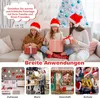GOPLUS 150 cm Künstlicher Weihnachtsbaum, Weißer Tanne Produktbild-Vorschau 8