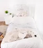 Set di biancheria da letto in flanella con orso polare 135 Anteprima dell’immagine prodotto 5
