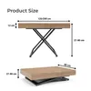 Table Basse Relevable et Extensible SANDI 120x80/200 cm – Voir les images du produit 10