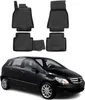 2005-2011 Mercedes Classe B W245 Tappetini TPE Nero 4 pezzi Anteprima dell’immagine prodotto 1