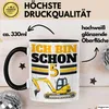 5. Geburtstag Geschenk Tasse Becher Jungs Bagger Ich Bin Produktbild-Vorschau 3