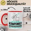 Komponist Geschenk Tasse Ich Bin Komponist Aber Sag Doch Produktbild-Vorschau 3