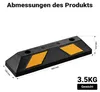 Wiltec Radstopper 55 x 15 x 10 cm, 2x Einparkhilfe aus Produktbild-Vorschau 4