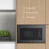 Klarstein Verosteel Einbaumikrowelle 60 cm mit Grill – 20L, Podgląd zdjęcia produktu 6