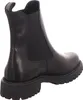 A black leather Chelsea boot is shown from a rear-side angle against a white background. Voir les images du produit