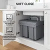 HOMCOM 40L Einbaumülleimer Unterschrank ausziehbarer Produktbild-Vorschau 8