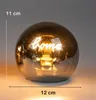 LED Deko Set 3er Leuchtkugeln 12 cm Glaskugel warmweiß Produktbild-Vorschau 4
