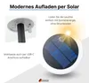 Solar LED Stehleuchte RGB, 1,5 m Höhe, für Innen- und Produktbild-Vorschau 4