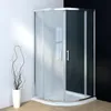 Cabine de douche quart de cercle 90x90x185cm ESG Porte Voir les images du produit 1