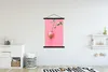 MuchoWow® Textilposter Pflanzen - Sommer - Rosa 120x180 cm Produktbild-Vorschau 2