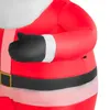 Weihnachtsmann aufblasbar LED beleuchtet 150 cm Santa Produktbild-Vorschau 2