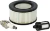 vhbw Luft-Filter, Kraftstofffilter, Zündkerze kompatibel Produktbild-Vorschau 1